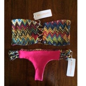 San Lorenzo multi colored bikini set